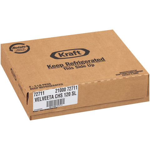 Cheese American Processed Sliced 120 Ct