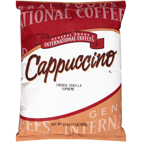 General Foods International Coffees (GFIC) CAPPUCCINO MIX FRENCH VANILLA SUPREME