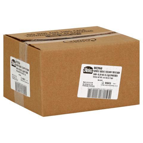 Mustard Yellow Single Serve Packet 78000404