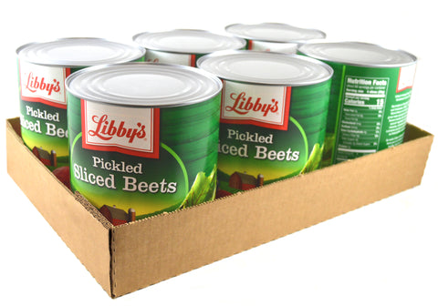Libbys Pickled Sliced Smooth Beets, 105 Ounce -- 6 per case