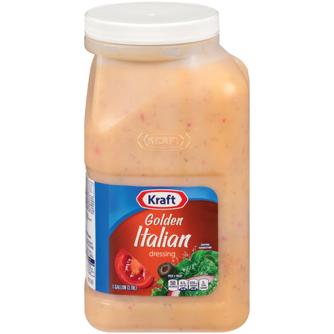 Kraft Golden Italian Dressing Jug, 1 gallon -- 4 per case