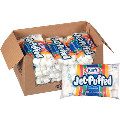 Jet-Puffed Marshmallows - 16 oz. bag, 12 per case