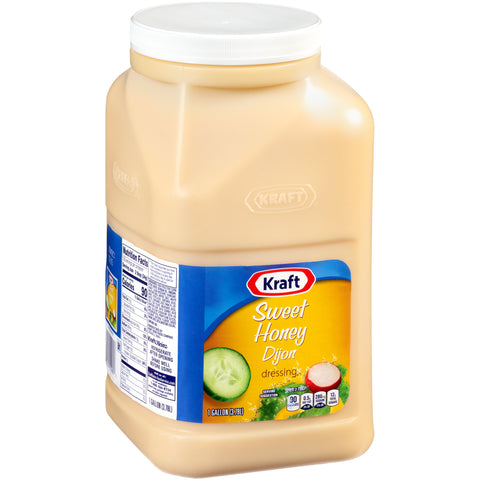 Kraft Honey Dijon Sweet Dressing and Dip, 128 Ounce -- 4 per case.