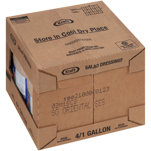 Kraft Signature Oriental Dressing, 1 Gallon -- 4 Case
