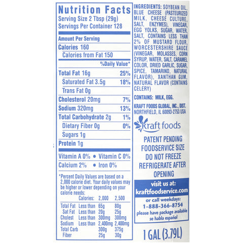 Kraft DRESSING BLUE CHEESE