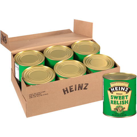 Heinz Sweet Relish, 99 Fluid Ounce -- 6 Case