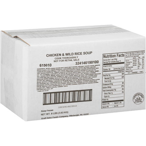Chef Francisco® SOUP CHICKEN & WILD RICE BAG 78003973
