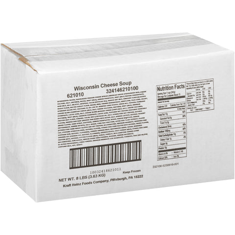 Chef Francisco Wisconsin Cheese Soup - 8 lb. pouch, 6 per case