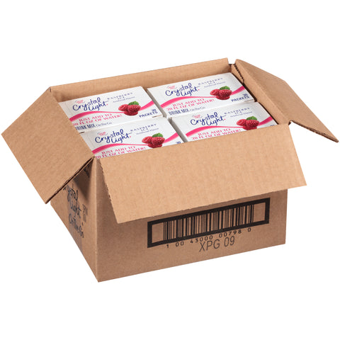 Crystal Light Raspberry On The Go Drink 120 Case .94 Pound