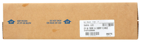 Sara Lee Chef Pierre Traditional Unbaked Cherry Fruit Pie, 10 inch -- 6 per case.