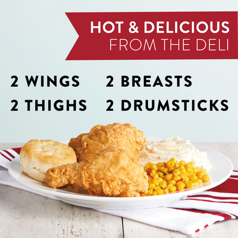 Chicken 8-way Cut Fried Chicken Fc Segment Pack 20725-0928