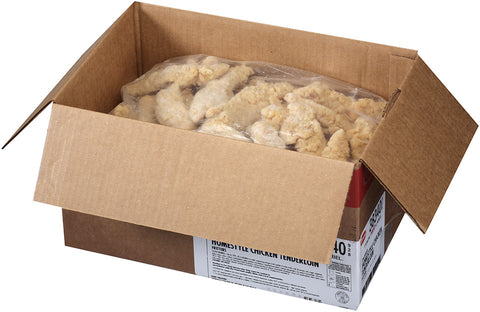 Tyson Red Label Premium Homestyle Uncooked Breaded Chicken Breast Tenderloin, 5 Pound -- 2 per case.