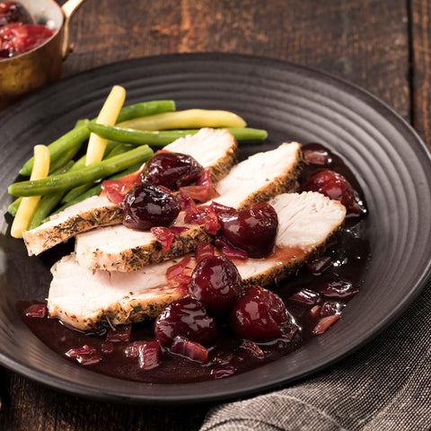 Simplot Classic CHERRIES DARK SWEET PITTED IQF