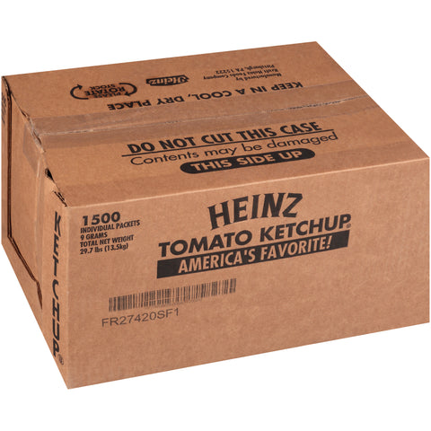 Heinz Ketchup Single Serve, 9 Gram -- 1500 per case