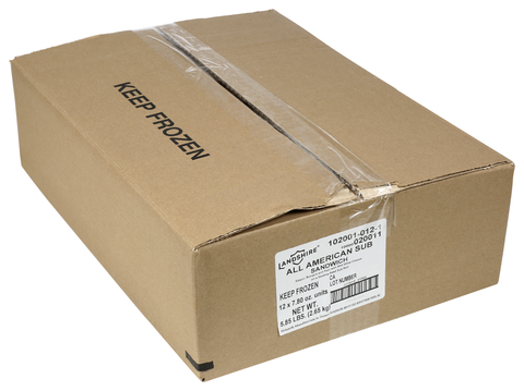 Landshire® SANDWICH ALL AMERICAN SUB IW 7.25 OZ 10000020011