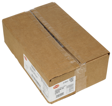 Tyson® CHICKEN LEG MEAT STRIPS F/ STIR FRY RAW SKINLESS