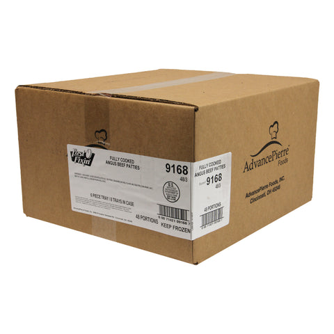 Fast Fixin'® BEEF PATTY CHARBROILED ANGUS FC 3 OZ 10000009668