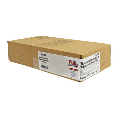 Advance Food Philly Chicken Flat Steak, 4 Ounce -- 40 per case.