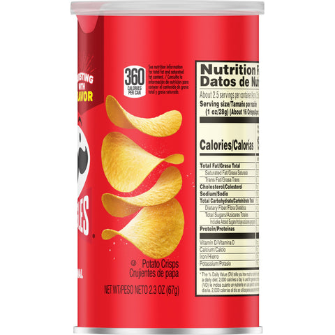 Pringles® CHIP POTATO ORIGINAL GRAB & GO
