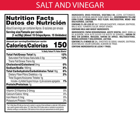 Chip Crisps Salt & Vinegar