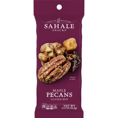 Sahale Maple Pecans Glazed Mix, 1.5 Ounce -- 108 per case.