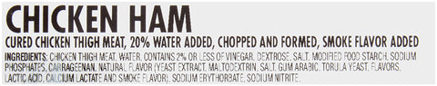 Tyson® HAM CHICKEN BLACK FOREST SLICED 10209800328