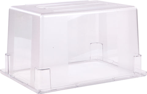 Container Food Storage Polycarbonate Clear 21.5 Gal 26x18x15