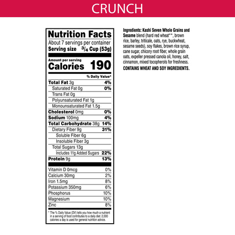 Cereal Go Lean Crunch Box