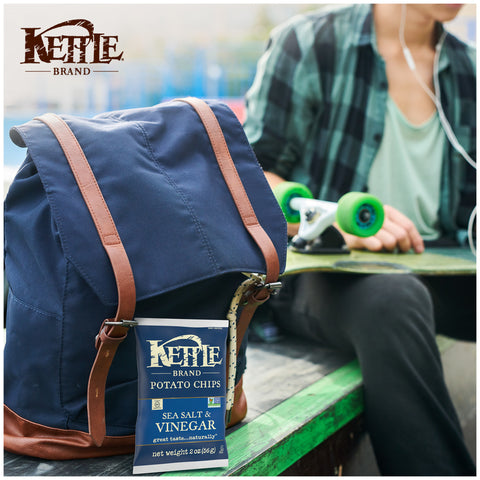 Kettle Foods CHIP POTATO SEA SALT & VINEGAR