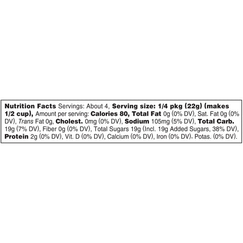 Jello Cherry Gelatin, 3 Ounce --24 Case