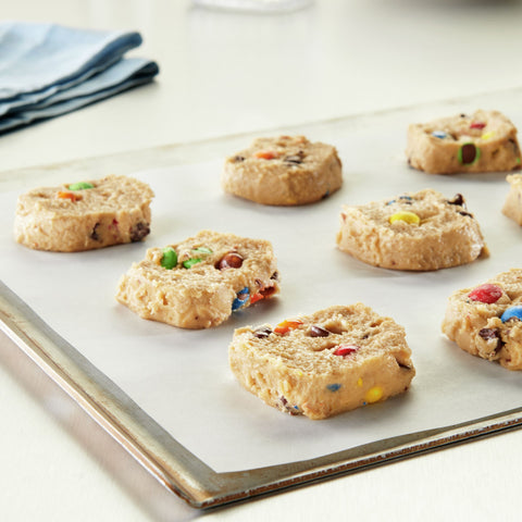 General Mills Pillsbury Best Doughboys Chocolate Chip Cookie with Candy Pieces Dough, 1.5 Ounce -- 216 per case.