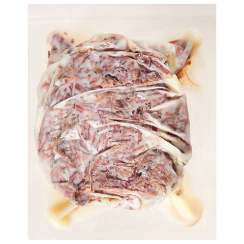 Curly's BEEF BRISKET SMOKED SHREDDED W/ MULLINS SAUCE
