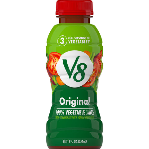 V8 Vegetable Juice, 12 Fluid Ounce -- 12 per case.