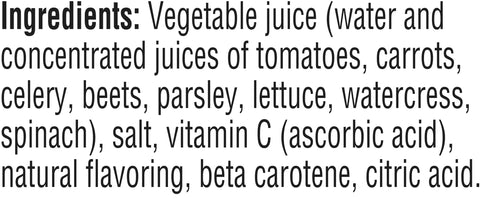V8 Vegetable Juice, 12 Fluid Ounce -- 12 per case.