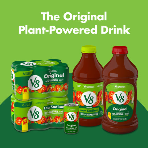 V8 Original Vegetable Juice, 69 Fluid Ounce -- 4 per case.