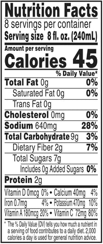V8® JUICE VEGETABLE ORIGINAL