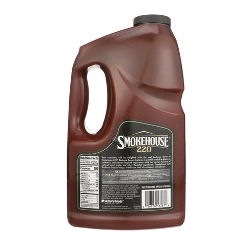 Smokehouse Smoked Black Pepper Barbecue Sauce Jug, 1 gallon -- 2 per case