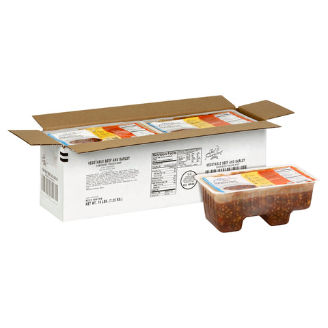 Chef Francisco® SOUP VEGETABLE BEEF & BARLEY (W) 165200/78001223