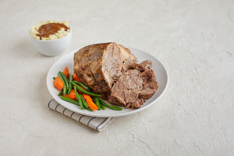 Pot Roast Chuck W/ Au Jus Onions & Carrots Frozen