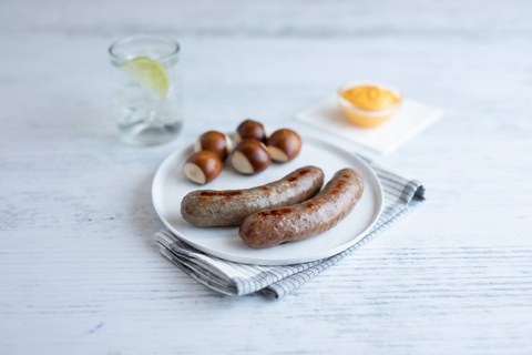 Hillshire Farm American Style Raw Bratwurst, 10 Pound.