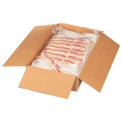 Farmland Gold Medal Single Shingle Certified Low Sodium Sliced Bacon 18-22 Slices, 15 Pounds