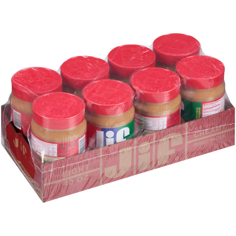 Jif Creamy Peanut Butter, 40 Ounce -- 8 per case.