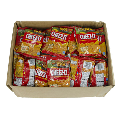 Cheez-It Original Baked Snack Crackers - 3 oz. bag, 60 per case