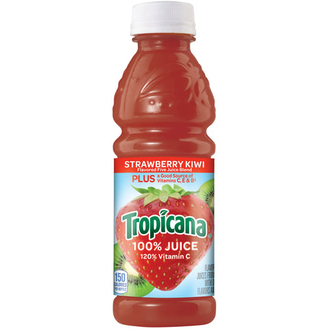 Tropicana JUICE STRAWBERRY KIWI 100% PLASTIC BOTTLE