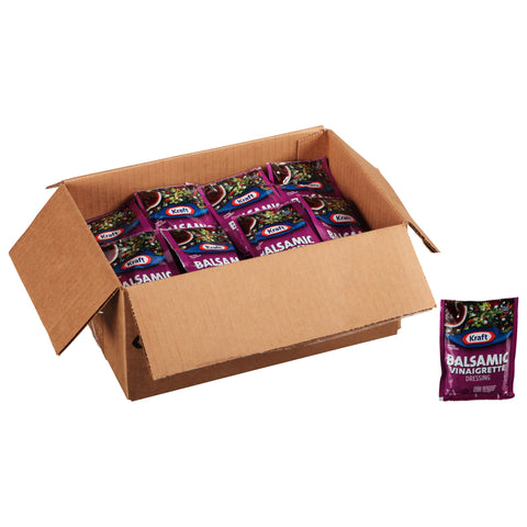 Kraft Portion Control Balsamic Vinaigrette Dressing, 1.5 Ounce -- 60 per case.