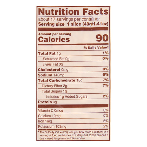 La Brea Bakery® BREAD MULTIGRAIN ARTISAN SANDWICH