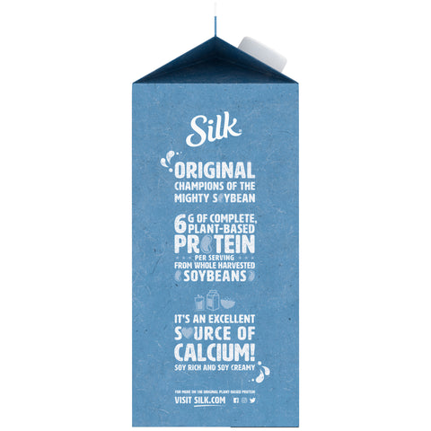 WhiteWave Silk Natural Vanilla SoyMilk, 64 Ounce -- 6 per case.