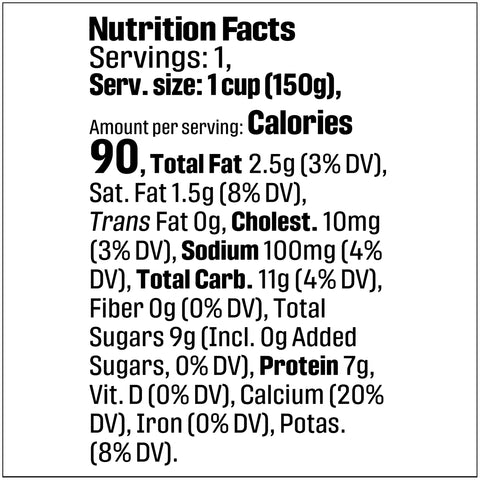 Dannon All Natural Original Plain Lowfat Yogurt, 6 Ounce -- 12 per case.