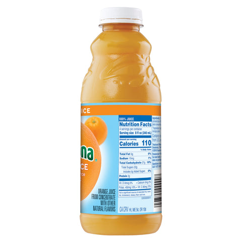 Tropicana JUICE ORANGE 100% PLASTIC BOTTLE