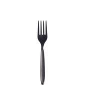 Fork Plastic Medium Weight Black Ps